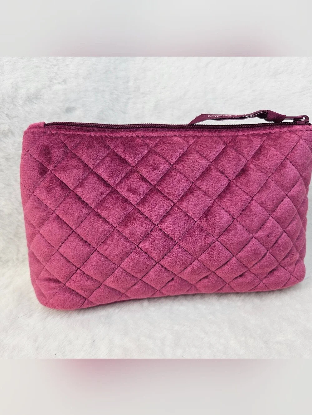 Vera Bradley Majestic Magenta Cosmetic Bag Organizer